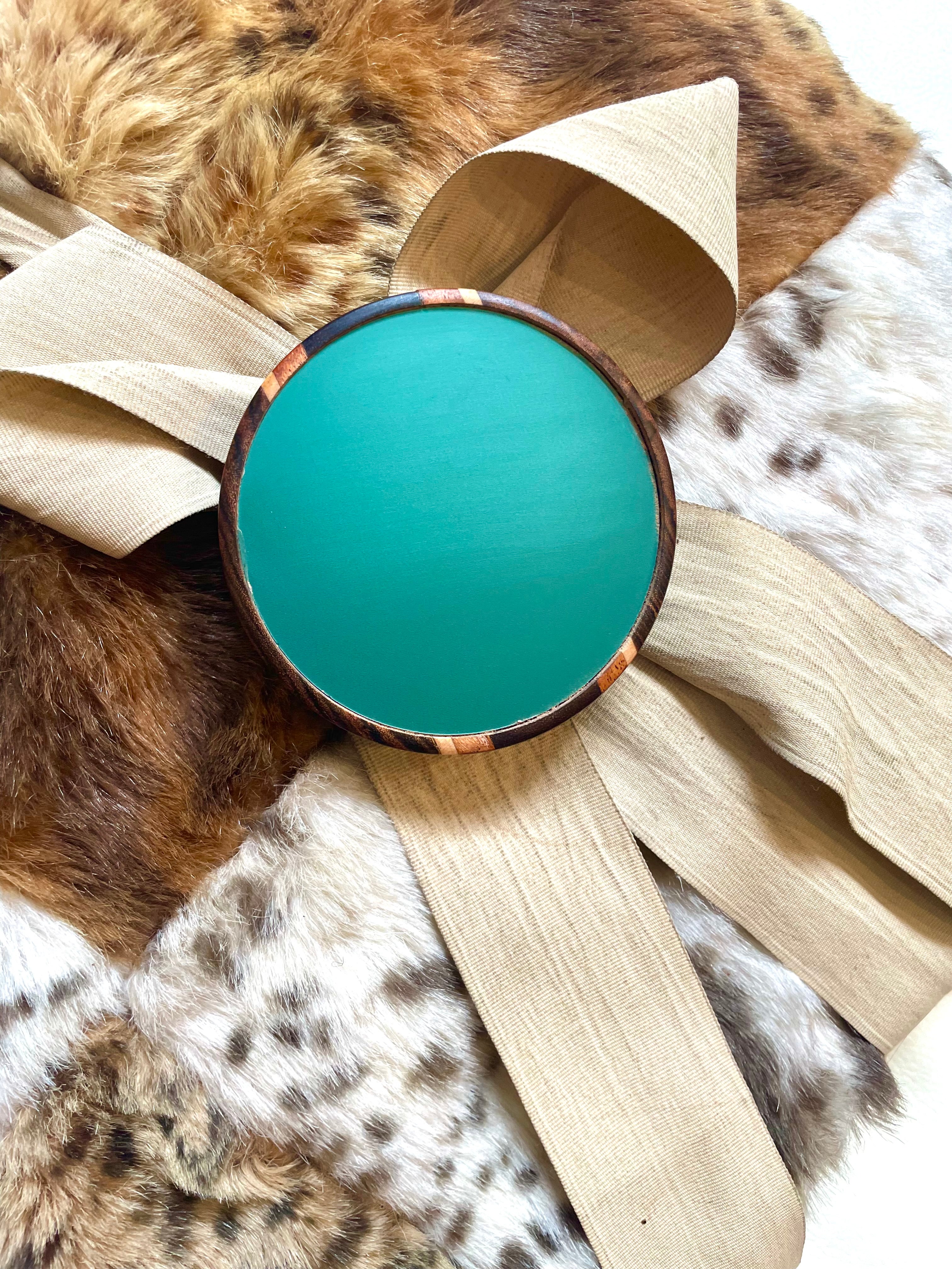 Turkey Pot Call-Anodized Aluminum Green