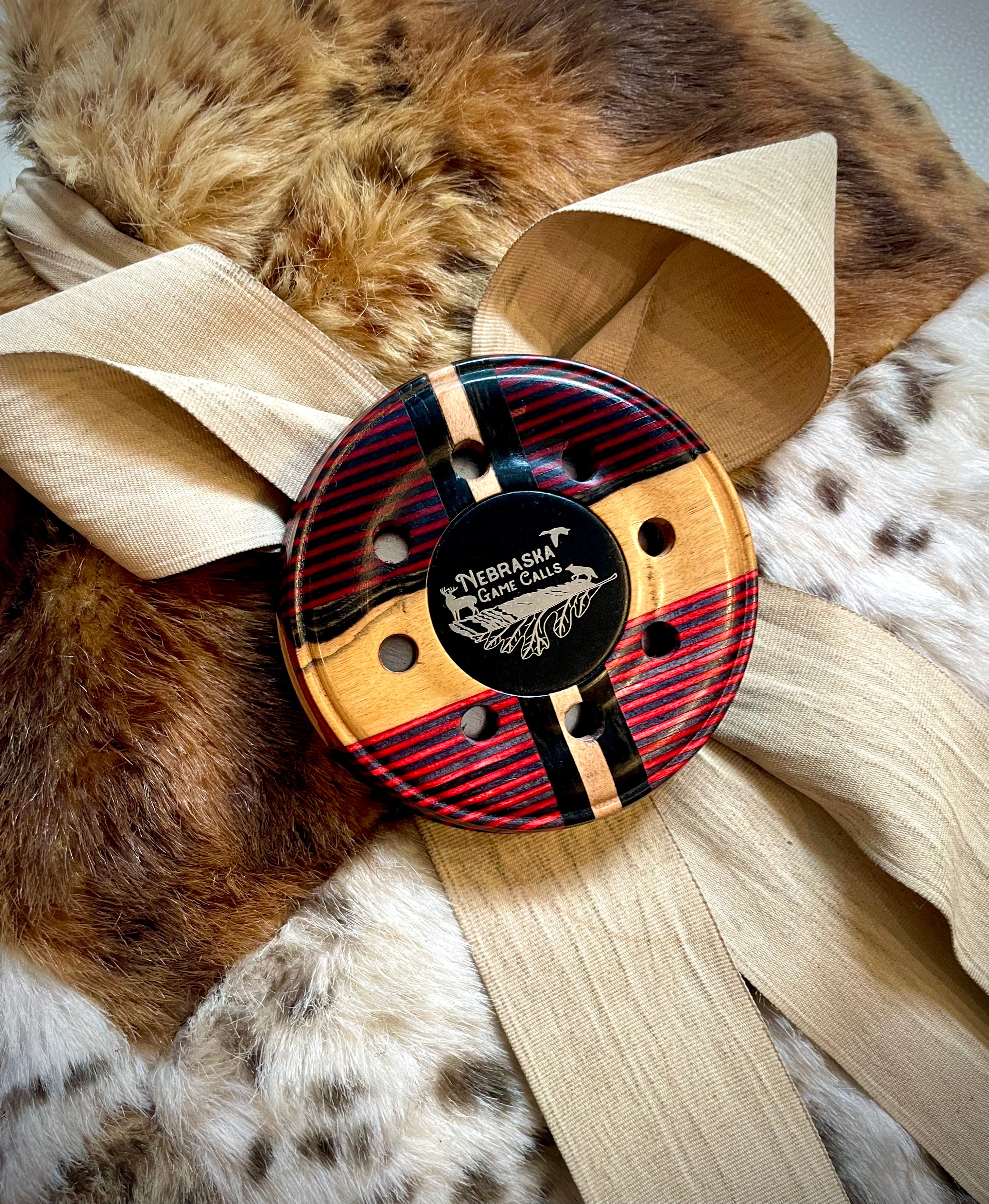 Turkey Pot Call-Anodized Aluminum Red